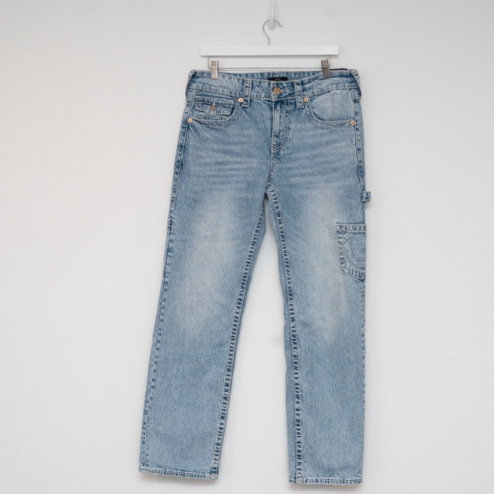True Religion - Women’s True Religion Ricki Big T Relaxed Carpenter‎ Jean